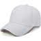 Logo personnalisé Conception de votre propre casquette blanche de baseball pour adultes, hommes et jeunes Casquette noire à 6 panneaux
