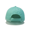 Sports 100% en caoutchouc de chapeau de base-ball de panneau de la coutume 6 de coton de logo de correction courant le chapeau pour le recyclage