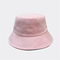 Couleur simple adaptée aux besoins du client de coton extérieur de Bucket Hat Summer de pêcheur de broderie