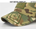 Chapeau militaire de pêche de bord de courbe de casquette de baseball de rétro armée réglable unisexe de camouflage