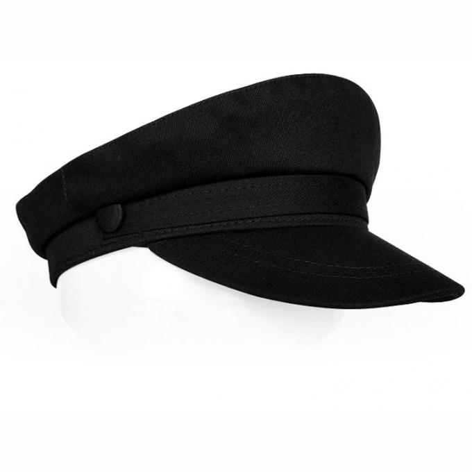 Les militaires promotionnels de mode couvrent le chapeau d'armée de femmes avec le logo fait sur commande