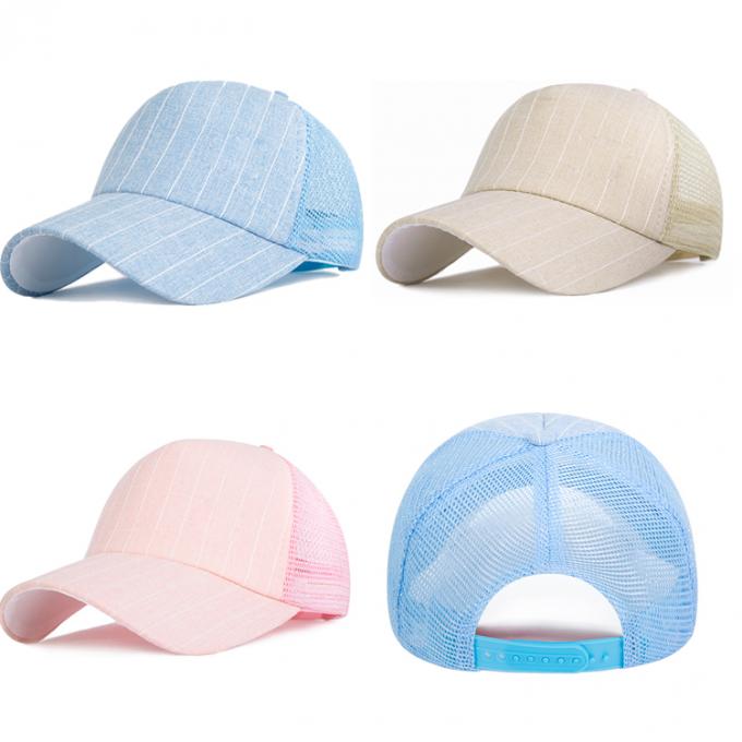 Les chapeaux faits sur commande de logo troquent la casquette de baseball arrière de chapeau pour des femmes