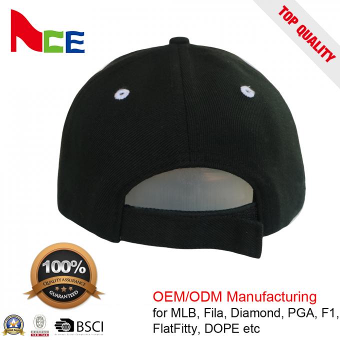 6 de haute qualité lambrissent les chapeaux en gros acryliques noirs de relance de chapeau