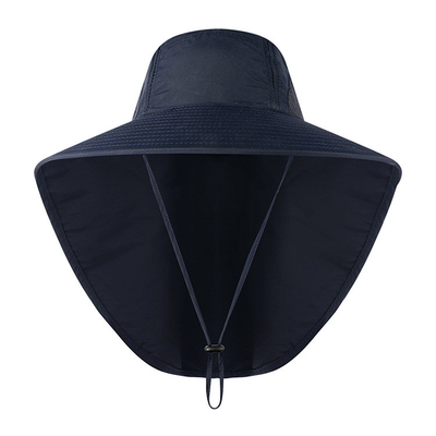 Nouveau pêcheur extérieur Hat pour pêche respirable UV Safari Hat de chapeau de pare-soleil de protection de cou d'été de femmes des hommes l'anti