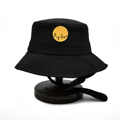 Chapeau surfant imperméable unisexe de seau avec la protection de Chin Straps Wide Brim Sun sur la mer