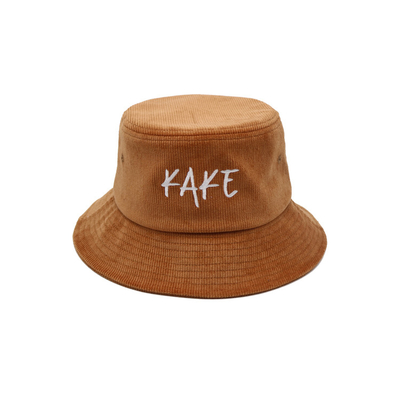 Nouveau chapeau adapté aux besoins du client de seau du Panama de chapeau de bassin de mode de velours côtelé de chapeau extérieur de seau