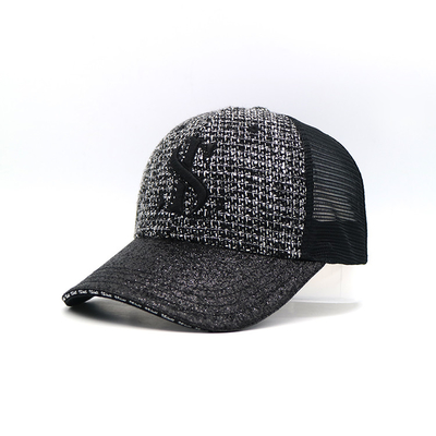 Casquette de camionneur en coton Visière pré-incurvée à vendre pour hommes et femmes Casquette de camionneur à 6 panneaux - Excellente fermeture Snapback