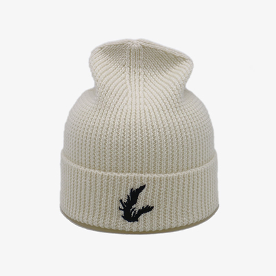 Coupe à manches personnalisée brodée Cute simples chapeaux d'hiver tricotés chapeaux chauds