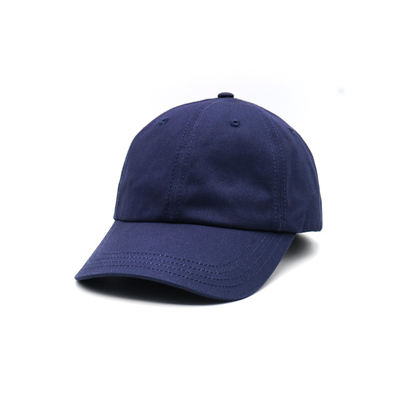 Visor incurvé 6 Panneau Bonnet de baseball avec logo brodé Couture correspondante et coutures renforcées