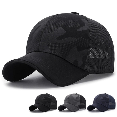 Chapeau de camionneur de haute qualité pour hommes fabricant en gros Camo Camouflage