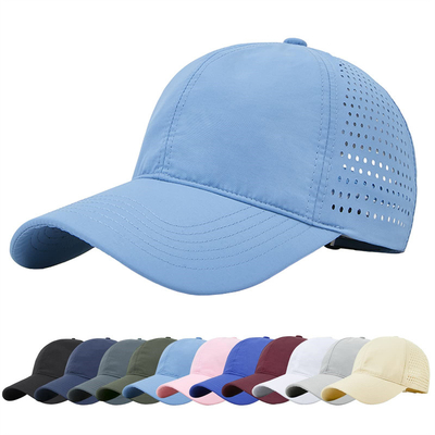 Polyester de coton de haute qualité 6 panneaux sport chapeau de base-ball sec rapide