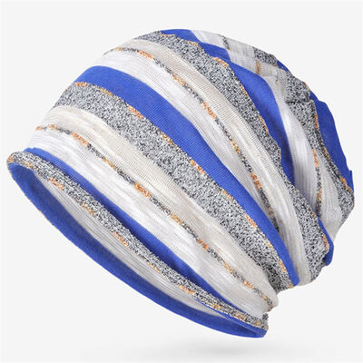 ACE Slouchy Beanie surdimensionné chapeau en tricot d'hiver chaud Unisexe adulte Mode Logo personnalisé Matériau doux