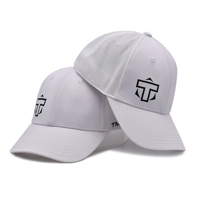 Casquette de baseball six panneaux de haute qualité, avec bandeau anti-transpiration en coton, taille ajustable, adaptée aux équipes sportives et aux événements marketing