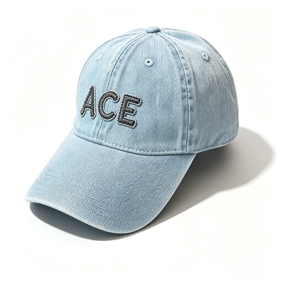 Chapeau de papa de sport avec 100% de tissu de coton à fermeture réglable à fermeture métallique à boucle et conception légère respirante