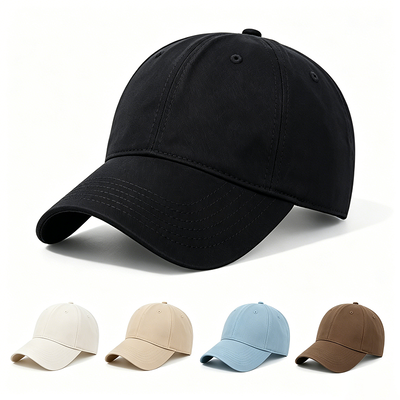 Chapeau de père sportif léger et respirant avec boucle de fermeture métallique et broderie plate