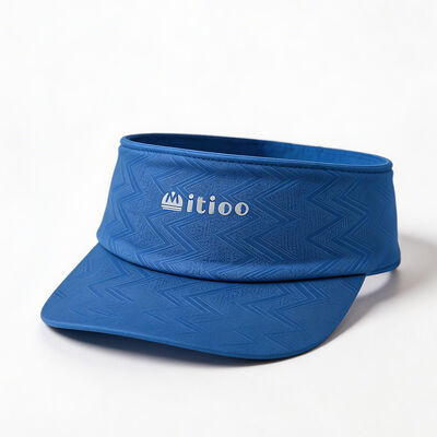 Visor de logo d'impression d'écran offrant une excellente protection solaire et un port confortable parfait pour les événements d'entreprise en plein air