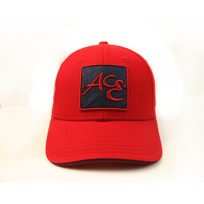 Taille de chapeau acrylique professionnelle de base-ball d'équipe de sports de laine 56-58cm