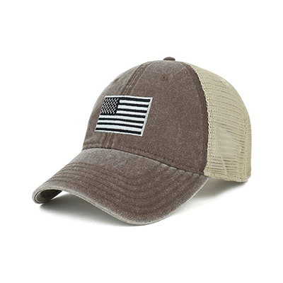 58cm Grey Denim Embroidered Baseball Hats pour des sports extérieurs de golf