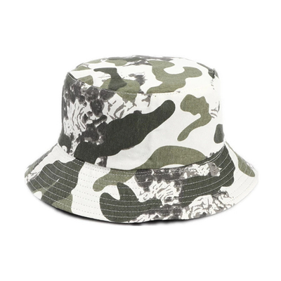 Double usage dégrossi de rétro de camouflage de bassin de chapeau de pêcheur chapeau de Bucket pliable