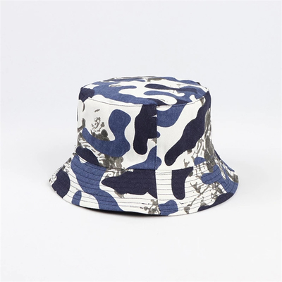 Double usage dégrossi de rétro de camouflage de bassin de chapeau de pêcheur chapeau de Bucket pliable