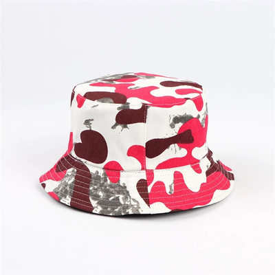 Double usage dégrossi de rétro de camouflage de bassin de chapeau de pêcheur chapeau de Bucket pliable