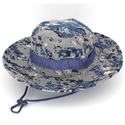 Camouflage militaire Mesh Boonie Bucket Cap For chassant augmentant s'élever