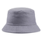 Chapeau de seau pliable blanc couvre-chef de rue casquette de pêcheur en plein air pour hommes femme