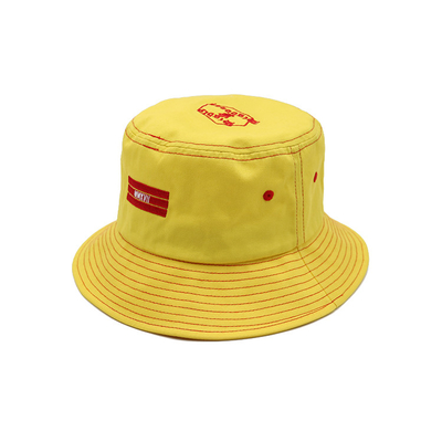 Broderie Femmes Bonnet de coton Hip Hop été Unisexe Panama Plage Bonnet de pêche