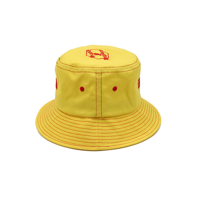 Broderie Femmes Bonnet de coton Hip Hop été Unisexe Panama Plage Bonnet de pêche