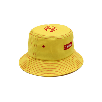 Broderie Femmes Bonnet de coton Hip Hop été Unisexe Panama Plage Bonnet de pêche