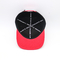 Chapeau coloré arrière de frappeur brodé par 3D de rupture plate de bord de Hip Hop
