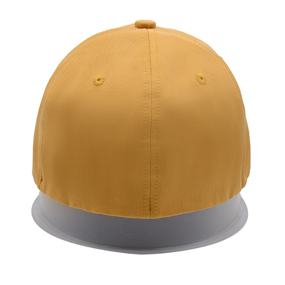 Les 6 panneaux réglables ont brodé la couleur jaune des casquettes de baseball 60cm