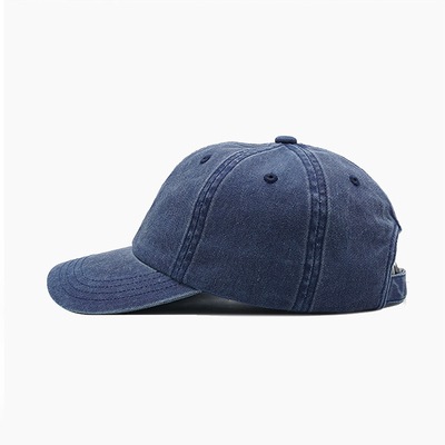 Le coton lavé font le parasol unisexe de protection de Sun d'été de vieille de lettre casquette de baseball de broderie