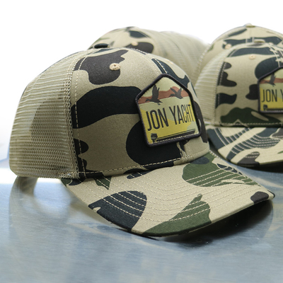 Gorra fait sur commande camouflent le logo fait sur commande de chapeaux tactiques de camionneur de Mesh Trucker Cap Curved Brim