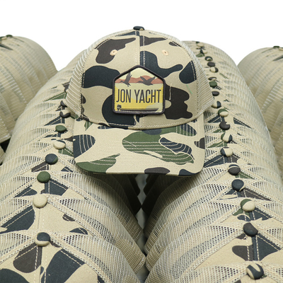 Gorra fait sur commande camouflent le logo fait sur commande de chapeaux tactiques de camionneur de Mesh Trucker Cap Curved Brim