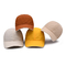 Chapeaux 100% non structurés classique solide de papa de panneau de casquette de baseball de panneau du polyester 6 six