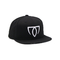 Chapeaux unisexes réglables BSCI de broderie de logo de bord de chapeau plat fait sur commande de Snapback