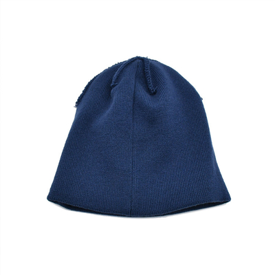 Extérieur tricotez le chapeau de montre fluorescent de sécurité de visibilité de Beanie Hats Reflective Striped 3M Thinsulate Lined High