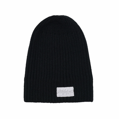 Tricotez le pêcheur Slouchy acrylique giflé Skull Hats Winter de Beanie Streetwear Private Woven Label