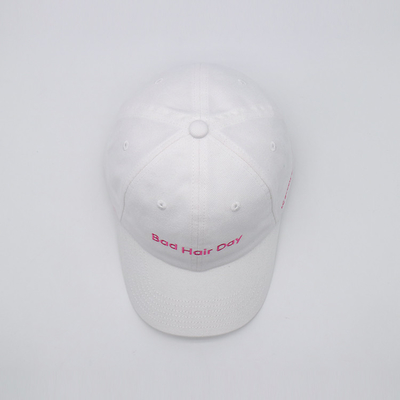 Broderie faite sur commande Logo Baseball Cap, courroie mentale de 6 panneaux d'OEM de sports en plein air de femmes d'hommes