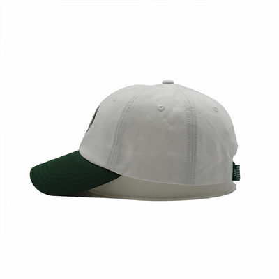 La casquette de baseball réglable de 6 panneaux des hommes faits sur commande a lavé des chapeaux de sports de SOutdoor de femmes de coton