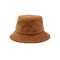 Nouveau chapeau adapté aux besoins du client de seau du Panama de chapeau de bassin de mode de velours côtelé de chapeau extérieur de seau
