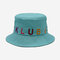 Le logo adapté aux besoins du client par coton de chapeau de seau a brodé le chapeau extérieur de Sun