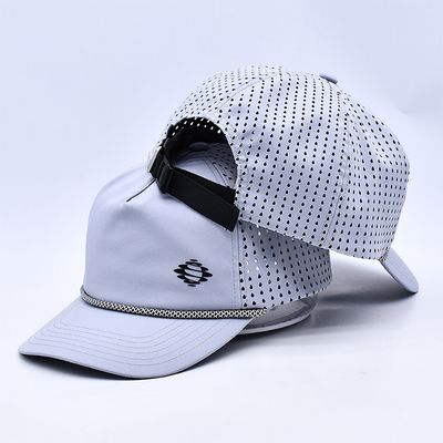Le chapeau de haute qualité de sport pour la protection UV de Mesh Adjustable Summer des hommes et de femmes avec conçoivent en fonction du client
