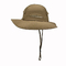 Sport extérieur fait sur commande rond Mesh Polyester de coton de chapeau de Boonie 1 chapeau de X