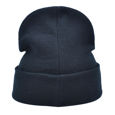 Le polyester 58CM d'OEM tricotent le logo de Beanie Hats With Custom Embroidery