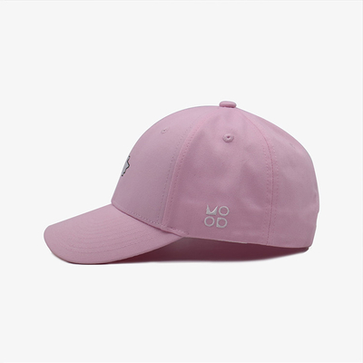 Casquette de baseball de panneau de Constructured 6 avec le match la couleur de tissu piquant le pare-soleil incurvé