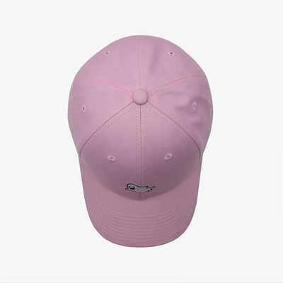 Casquette de baseball de panneau de Constructured 6 avec le match la couleur de tissu piquant le pare-soleil incurvé