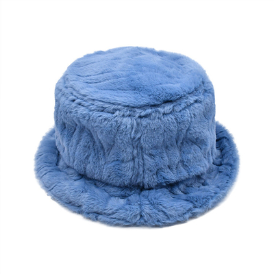 Chapeau extérieur épaissi de bassin d'Autumn Winter Warm Bucket Cap de loisirs de mode de chapeau de seau de peluche nouveau