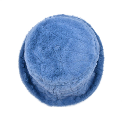 Chapeau extérieur épaissi de bassin d'Autumn Winter Warm Bucket Cap de loisirs de mode de chapeau de seau de peluche nouveau